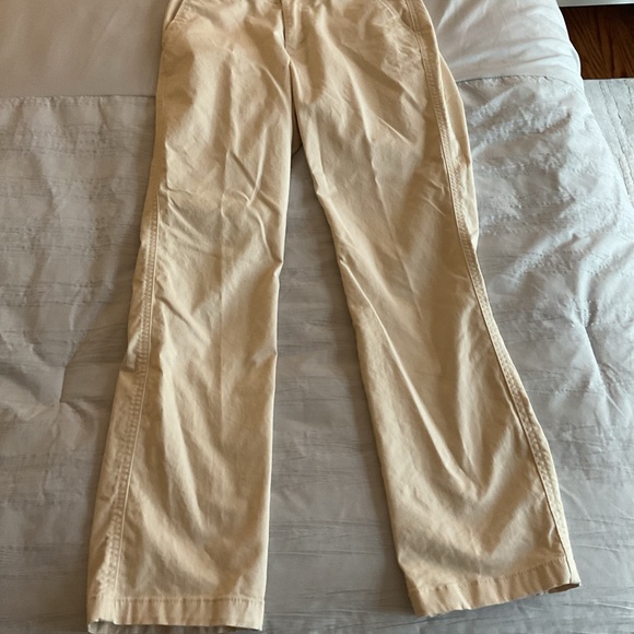 Womens Full Length Straight Leg Chino Pant size 6 in light tan - Picture 9 of 12